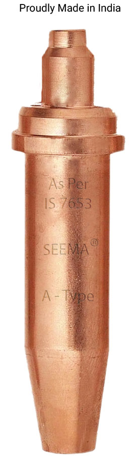 SEEMA Acetylene(A-Type) Gas Cutting Torch Nozzle